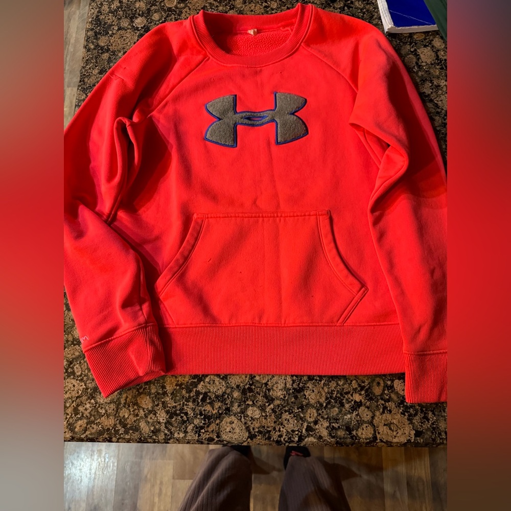 Under Armour Pink Crew Neck Sweater